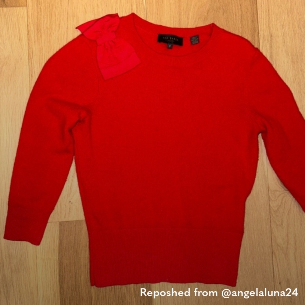 Ted Baker Bow Sweater - Picture 2 of 10